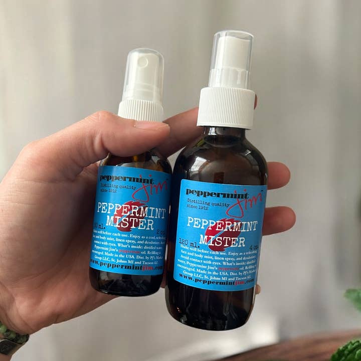 Pure Pebermynte Misters for engroshandel hos Peppermint Jim