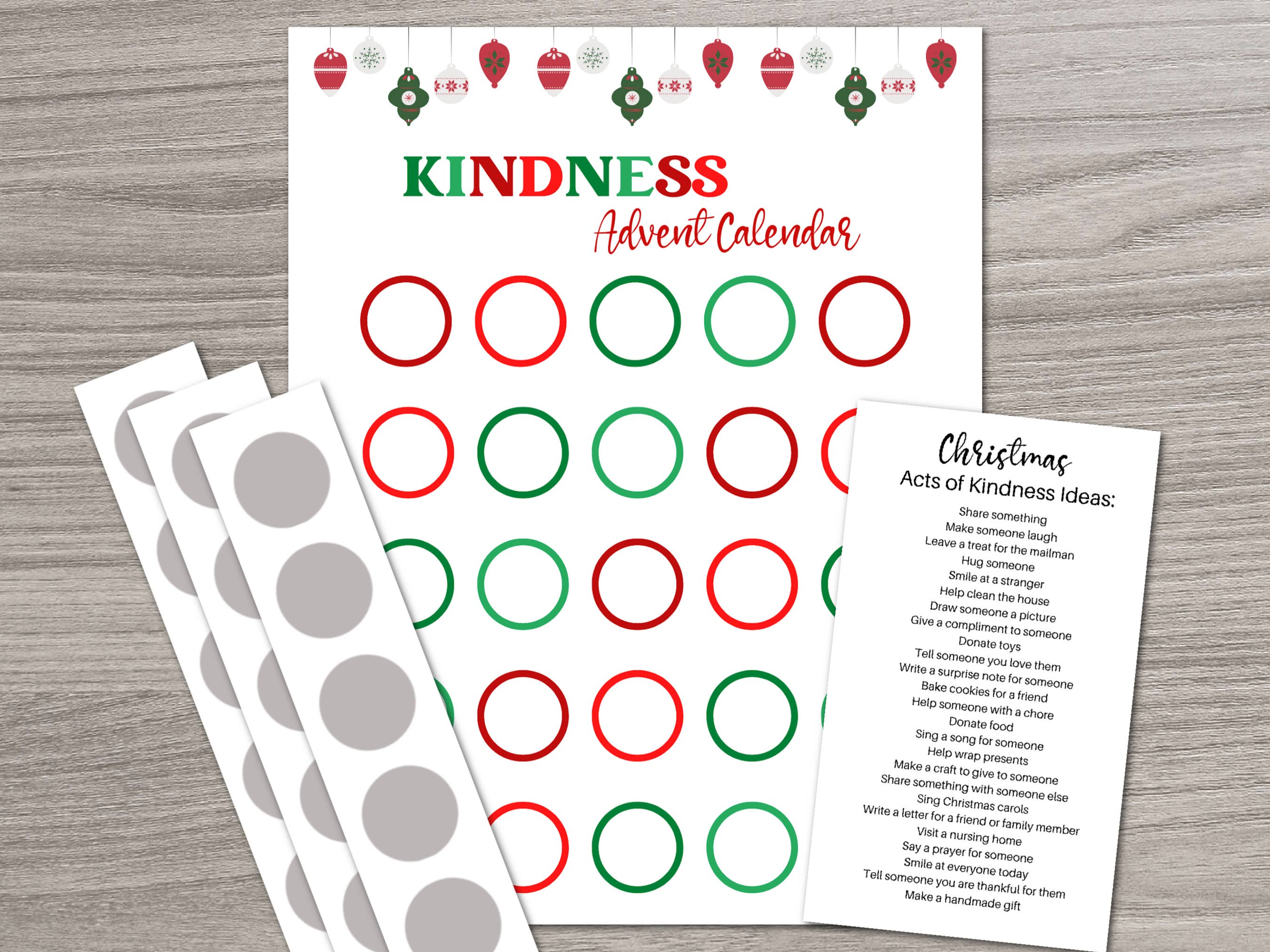 Scratch Away - Vente Calendriers de l'avent - Calendrier de l'Avent à gratter pour Noël5