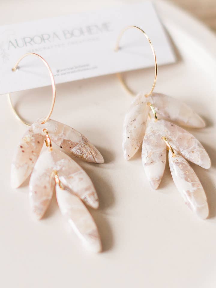 Pendentifs en marbre moka pour la vente par Aurora Boheme