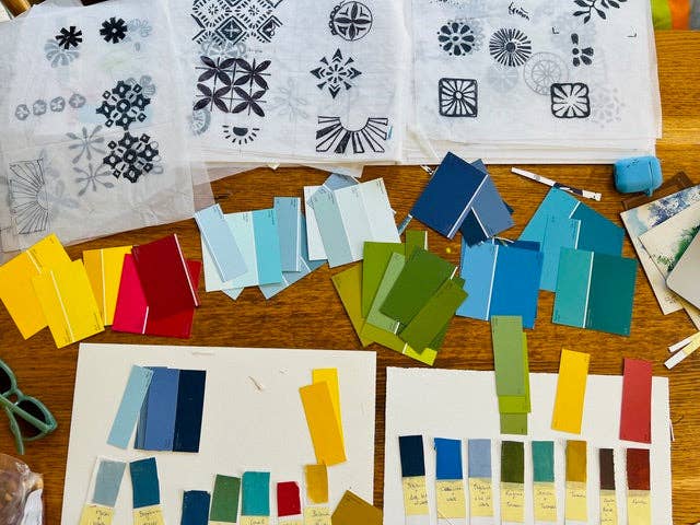 Rise Beyond the Reef - Wholesale Draagtas - Dames - Klassieke canvas draagtas met Laubu-print10