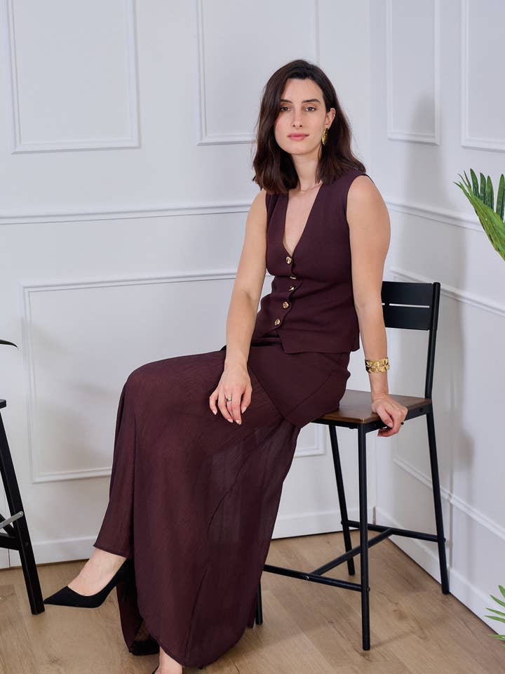 LULUMARY - Wholesale Skirt - Women's - Elegant skirt SK8645