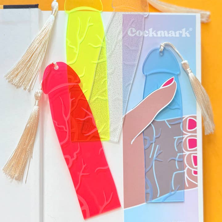 Cockmark – Engroshandel Bogmærke – Thundercock Cockmark i neon akryl2