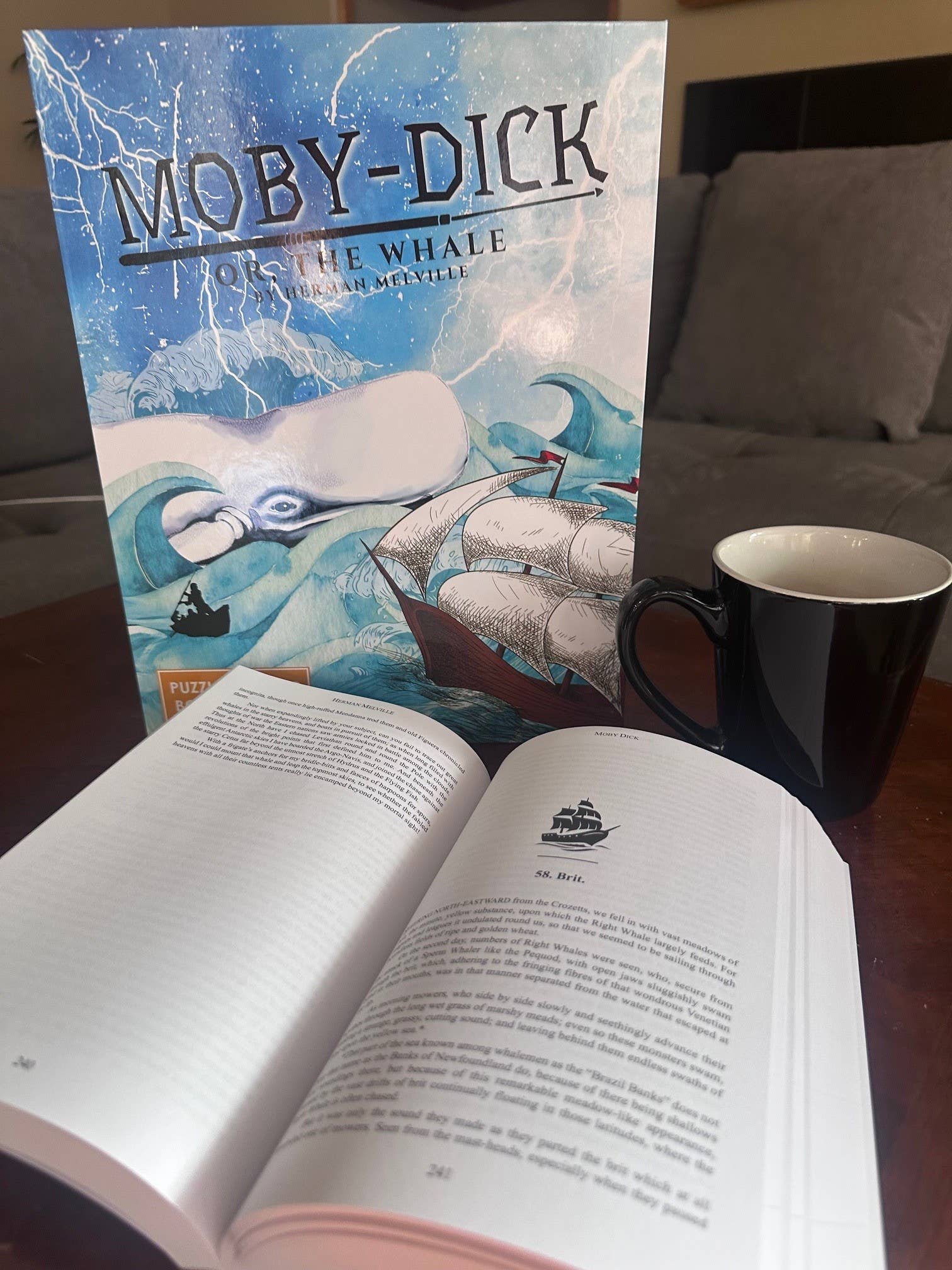 Bookworm Puzzle - Wholesale Puzzle - Adult - Moby Dick 1000 Piece Puzzle Gift  6