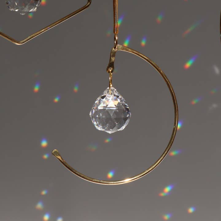 Prisma Ornament Crescent for wholesale by Sol Proaño