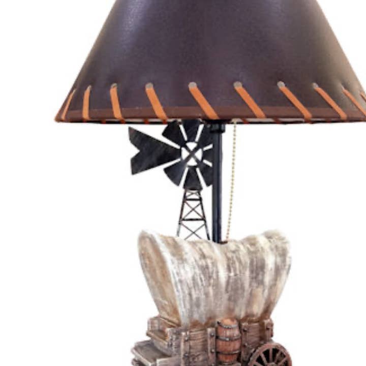 Broads Market - Wholesale Accent/Desk Lamp - RA7462 Wagon Lamp