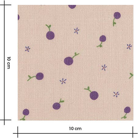 COUSETTE - Wholesale Fabric - Viscose cotton - Prunette4