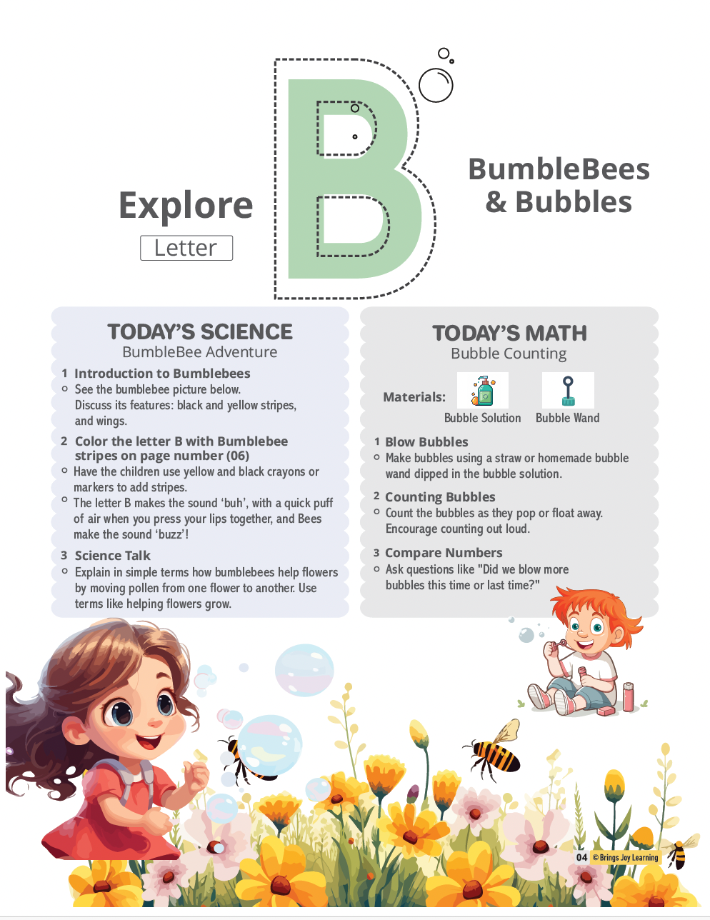 Brings Joy Learning - Wholesale Preschool Book (3-5) - Complete Pre-Kindergarten Set (Ages 2 - 5)2