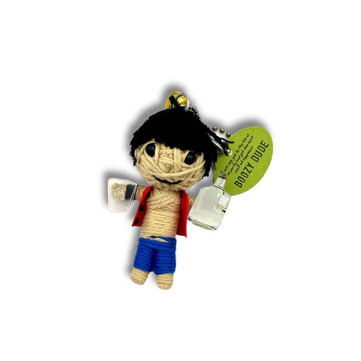 The H&H Group - Wholesale Keychain - Unisex - Boozy Dude - Watchover Voodoo Dolls - Keychain