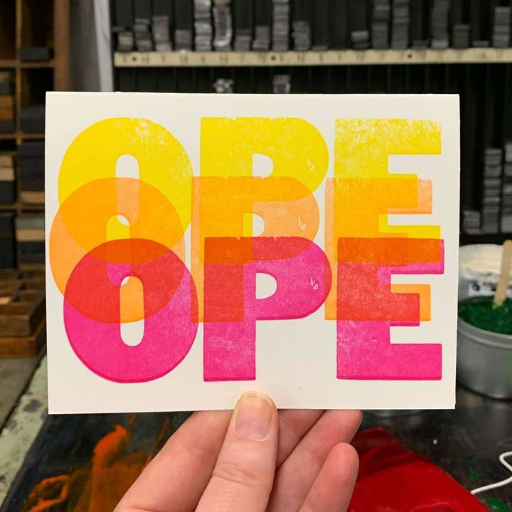 Ope for wholesale by The Red Door Press