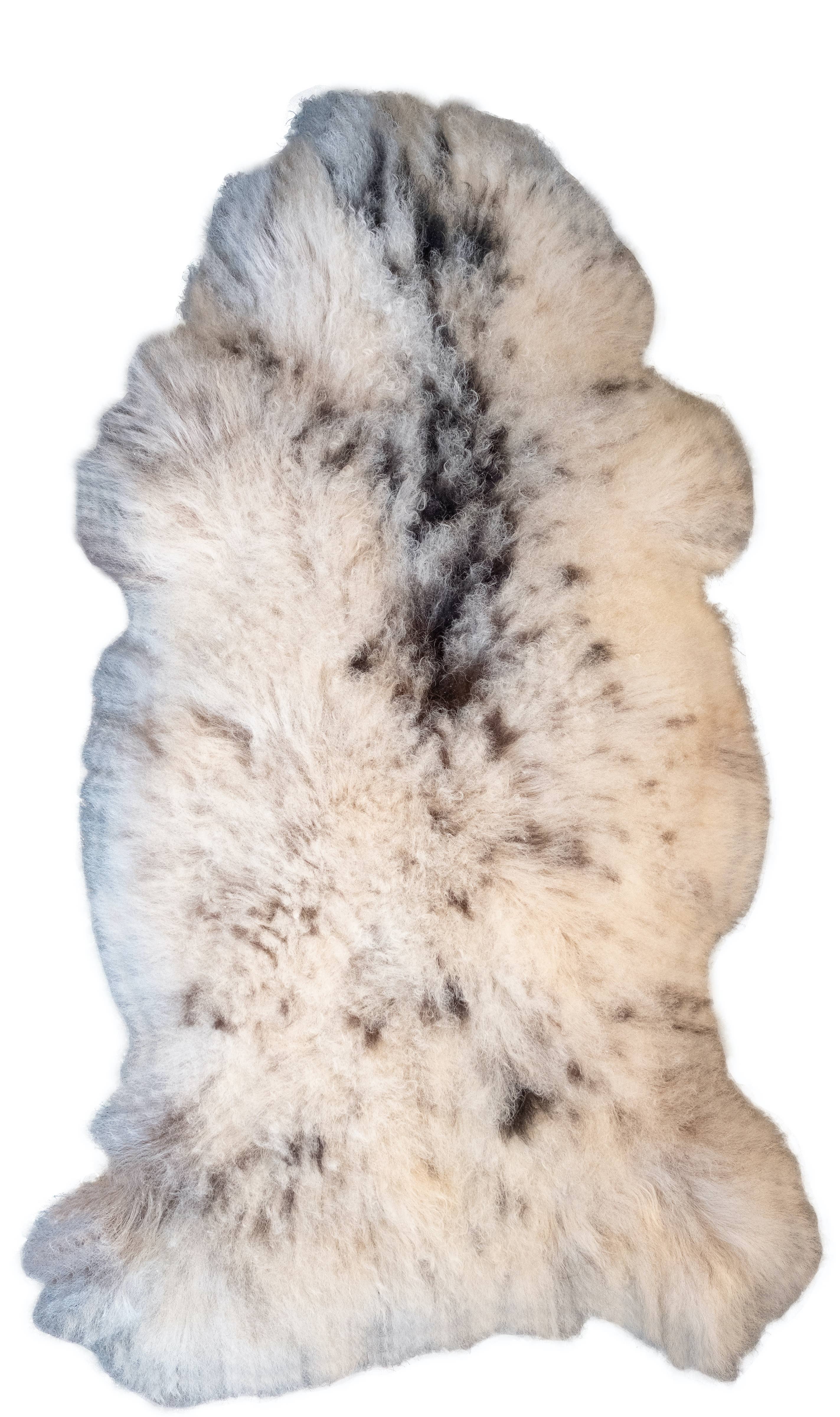 DYRESKINN® - Wholesale Area Rug - Sheepskin multicolour natural 90-100cm3