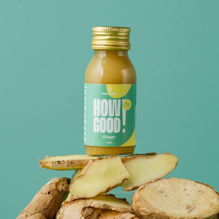 How Good! Ginger 60ml Shots for wholesale by Blendsmiths Drinkmakers