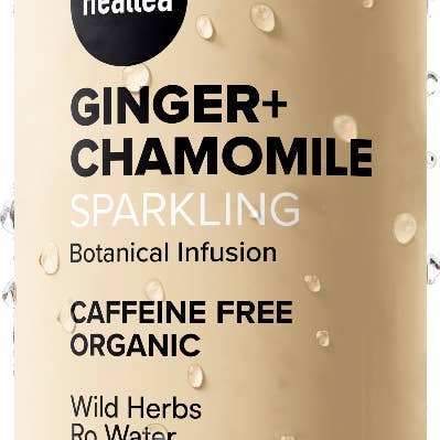 Sparkling Ginger & Chamomile - Wild Organic Herbal Tea for wholesale by Milo & Dexter