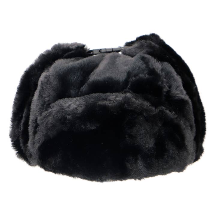 ASSORTED Fluffy Thermal Faux Fur Bomber Trapper Hat for wholesale on Faire6