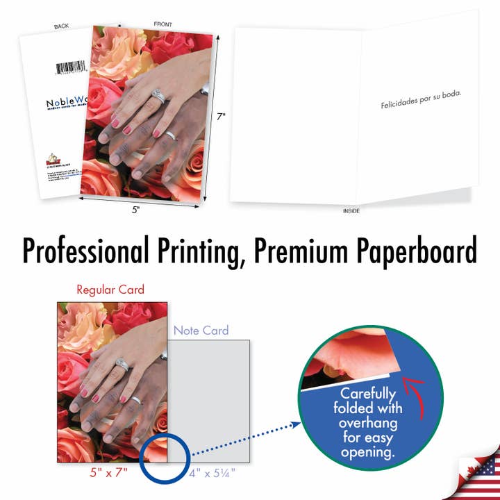 NobleWorks - Wholesale Wedding Card - Wedding Card - Manos de la Boda4