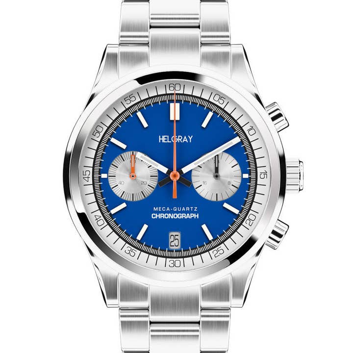 Helgray Watches - Wholesale Wrist Watch - Men's - Silverstone Blue