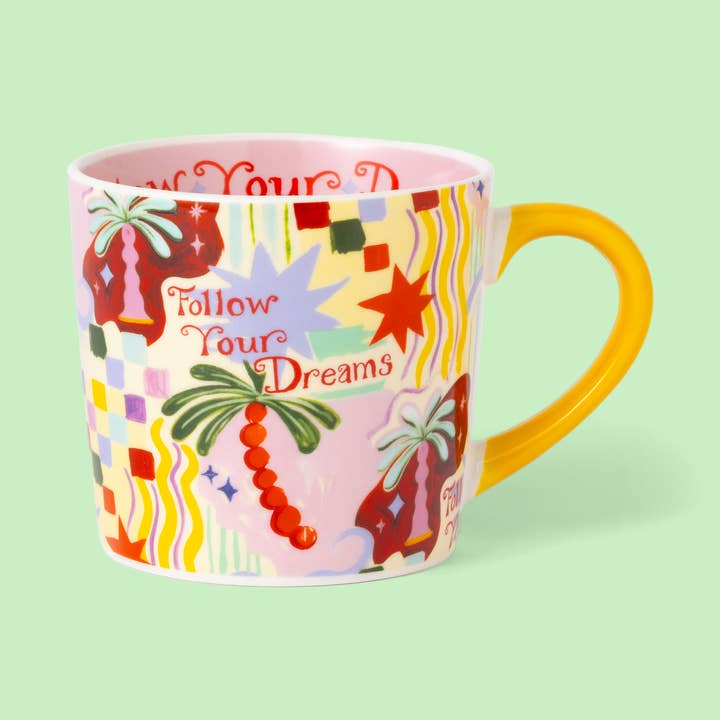 Taza Follow Your Dreams para venta al por mayor de Eleanor Bowmer