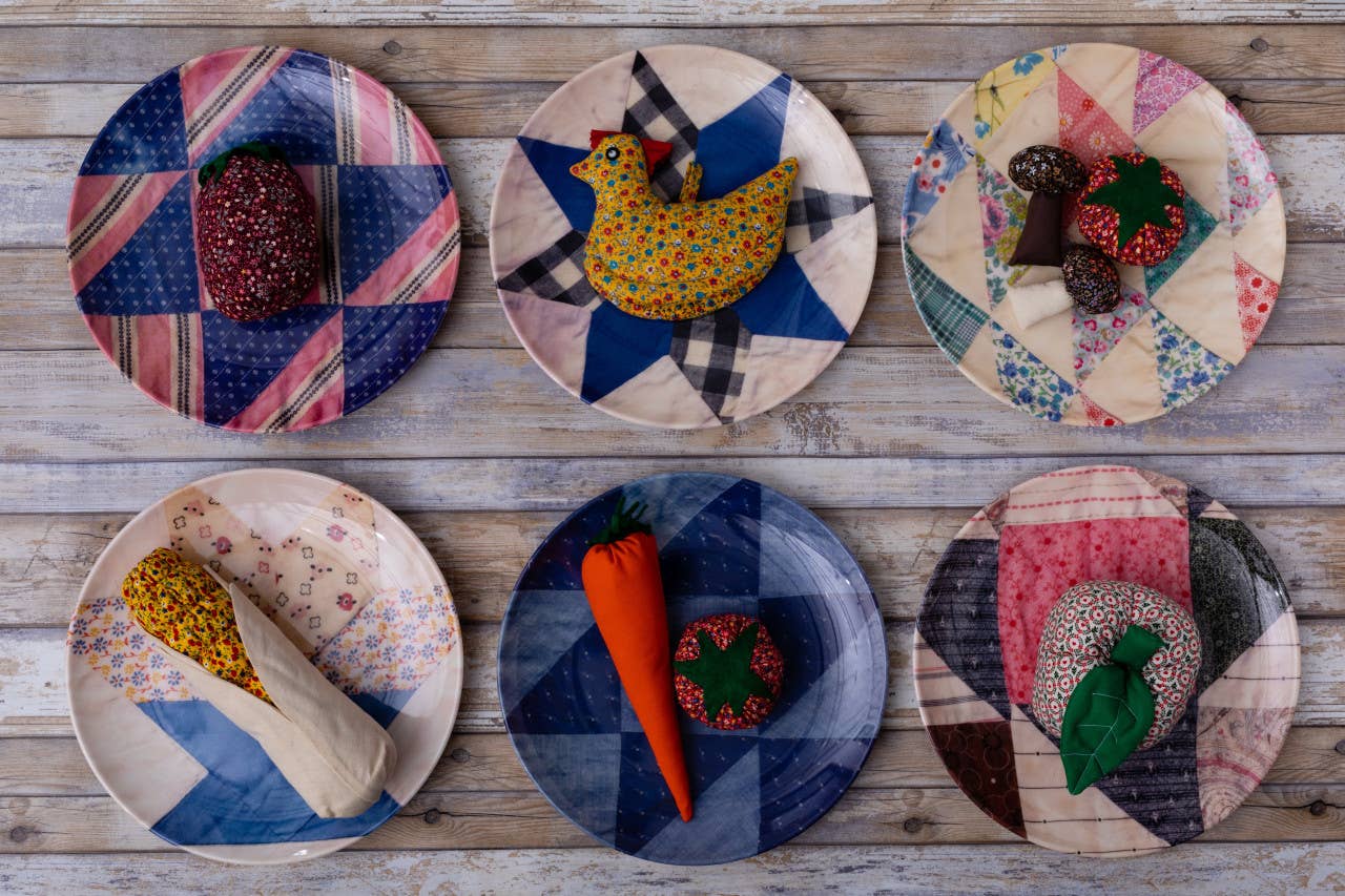 Siren Song - Wholesale Borden - Oklahoma dinerborden set van vier1