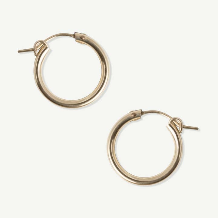 Dana Small - Pendientes de Aro Rellenos de Oro de 14k para venta al por mayor de LucyKitty Jewelry