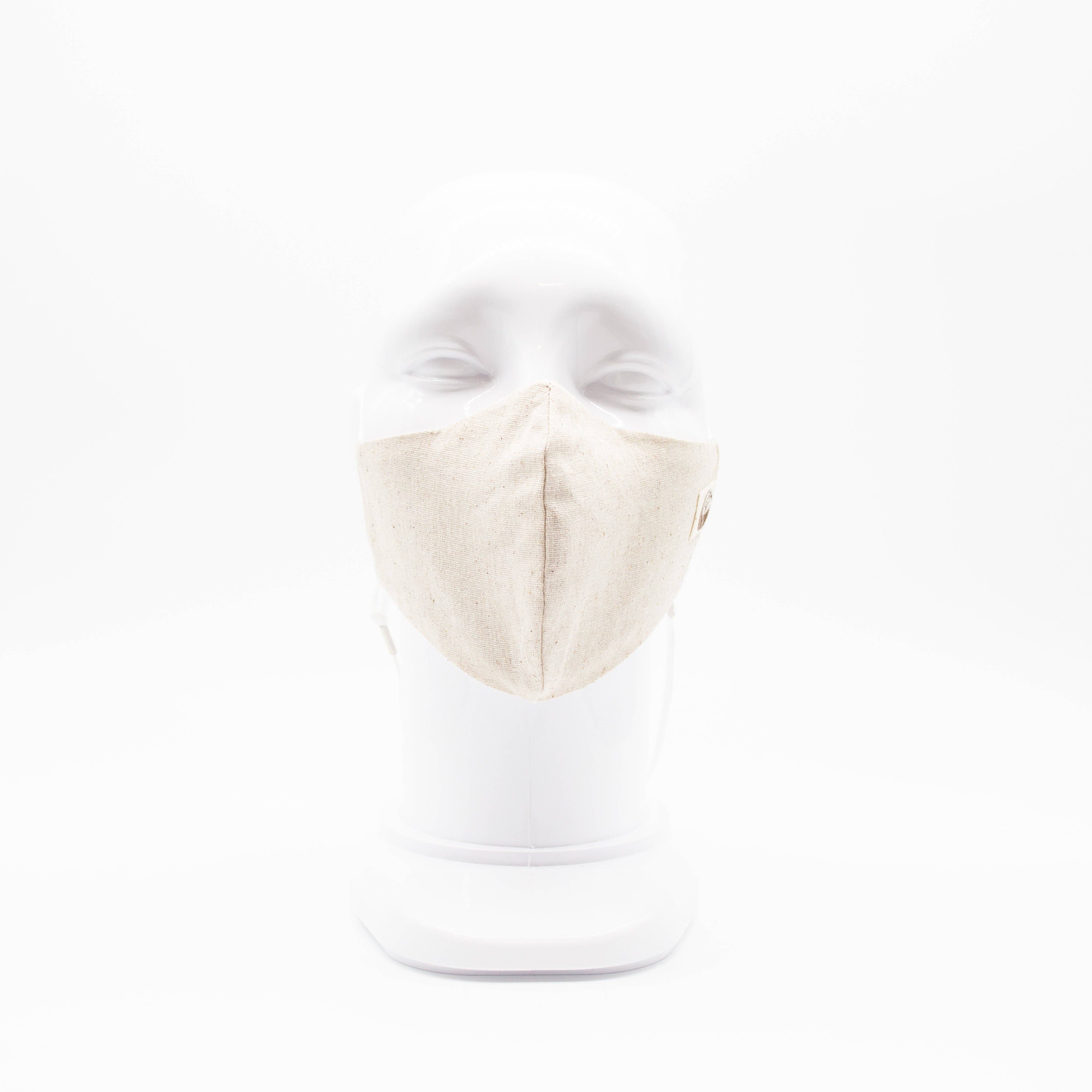 Maskdanna by Califortunate - Wholesale Protective Face Mask/Shield - MVSK MUDCLOTH WHITE