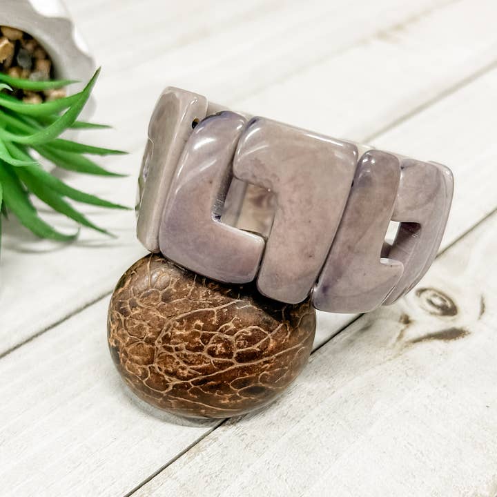 Lyla Bracelet - Gray for wholesale by Costa Sierra