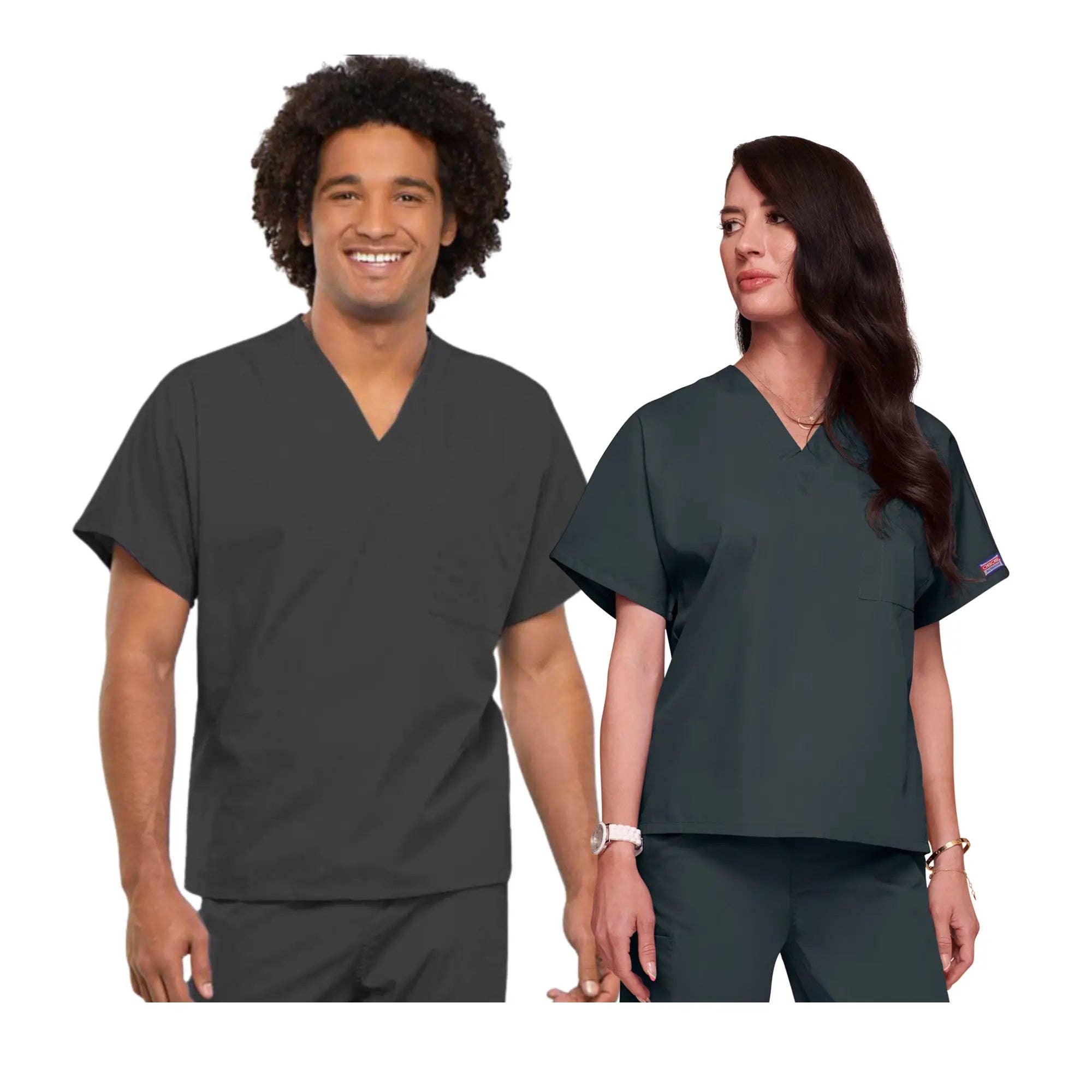 My Podologie - Wholesale Healthcare Uniform - Men's - Biarritz - Medical Tunic - V-Neck - Unisex - Cherokee3