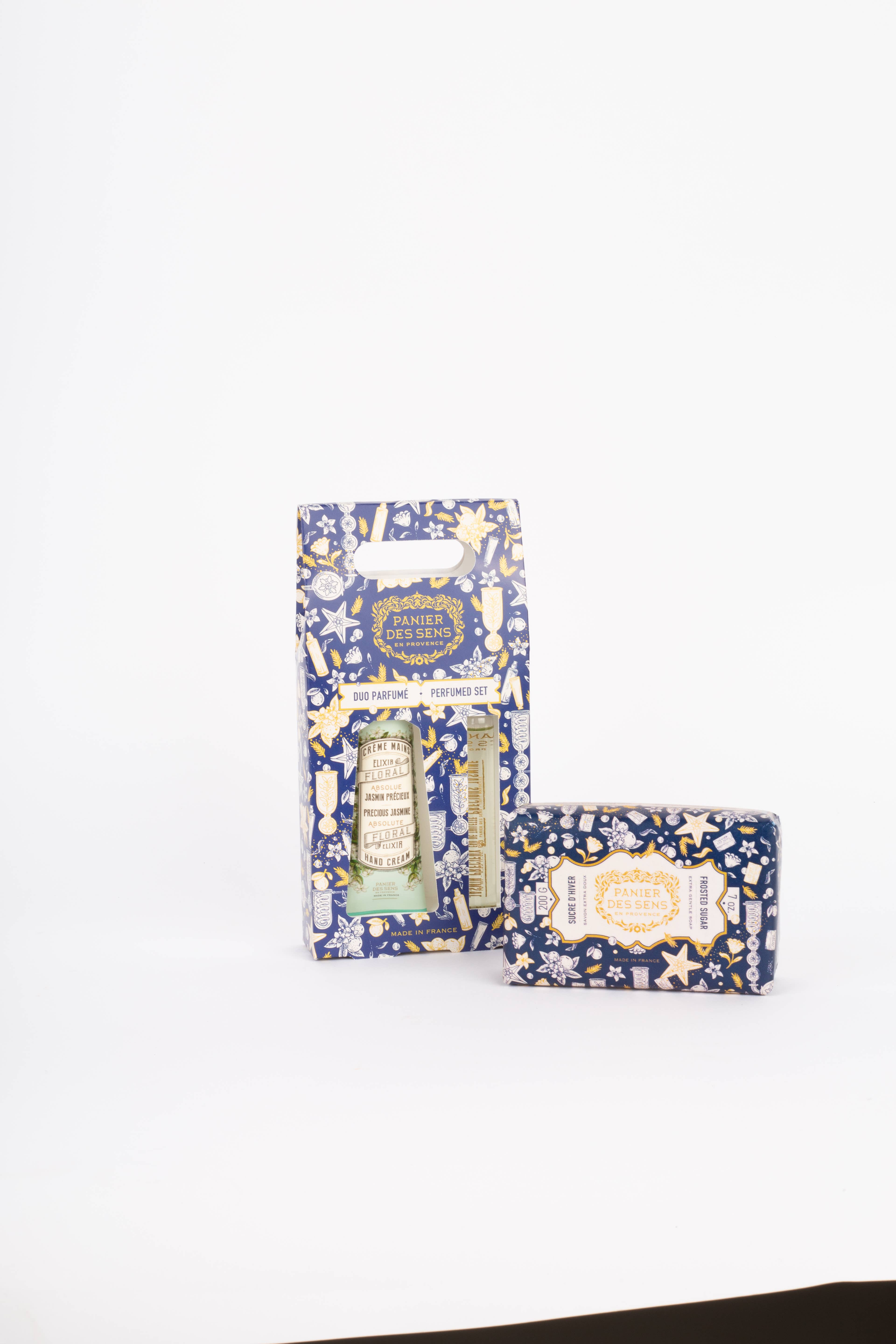 PANIER DES SENS - Vente Crèmes/lotions pour les mains - Coffret Cadeau Duo de Noël - Jasmin10