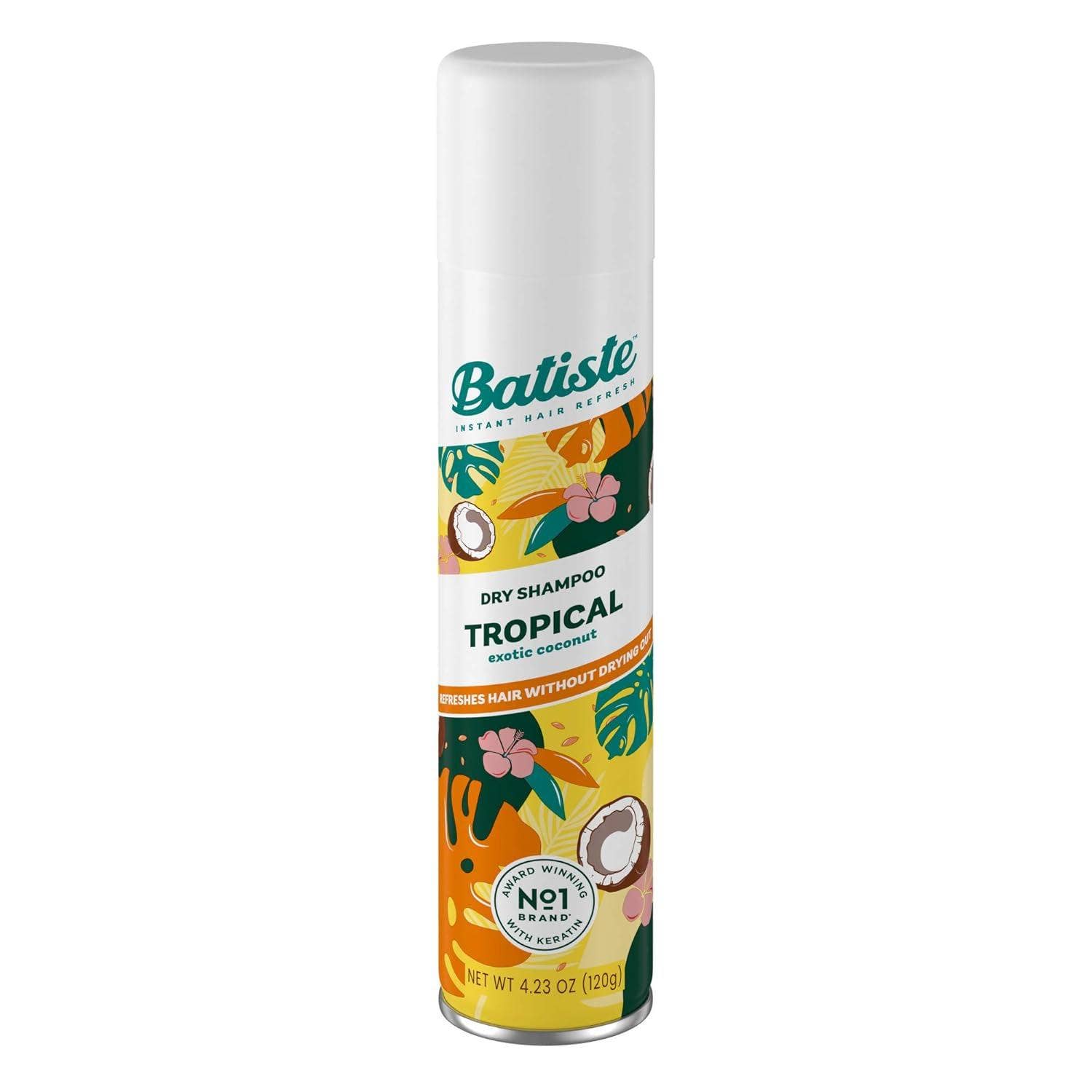 KT Supply - Wholesale Hair Shampoo - Batiste Dry Shampoo Tropical 6.73 Oz.0