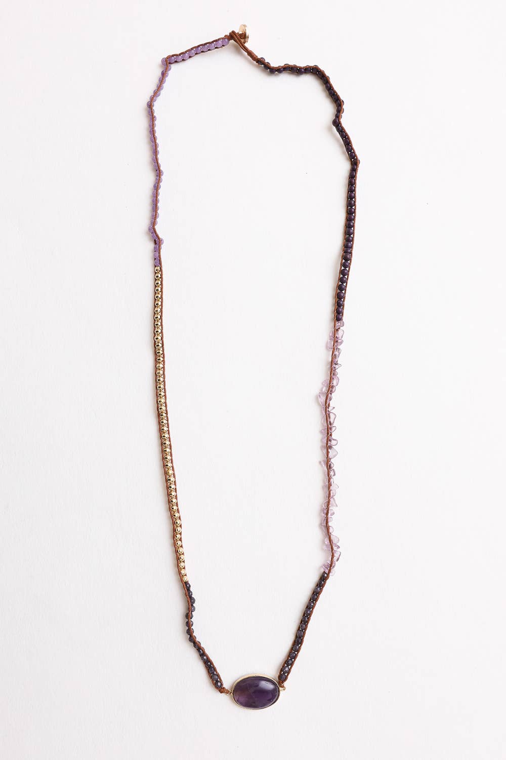 Leto Accessories - Wholesale Beaded Bracelet - 🔮 Bracelet & Necklace - Amethyst, Rose Quartz, Turquoise 4