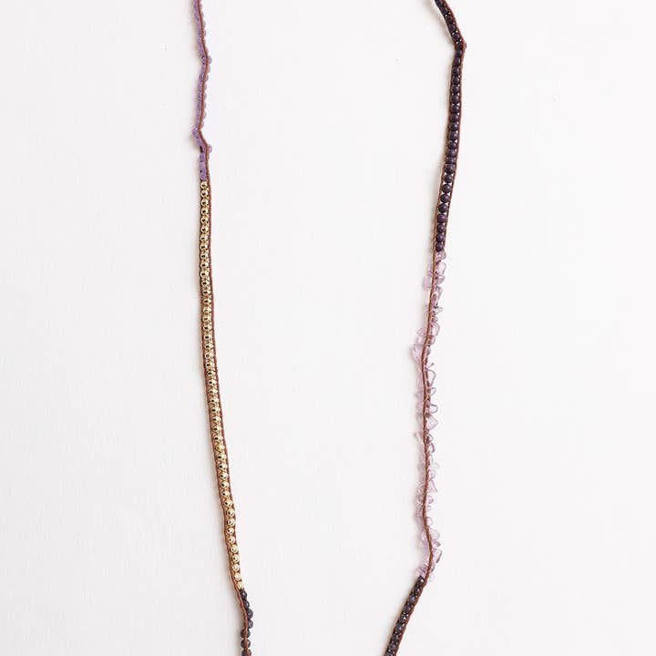 Leto Accessories - Wholesale Beaded Bracelet - 🔮 Bracelet & Necklace - Amethyst, Rose Quartz, Turquoise 4