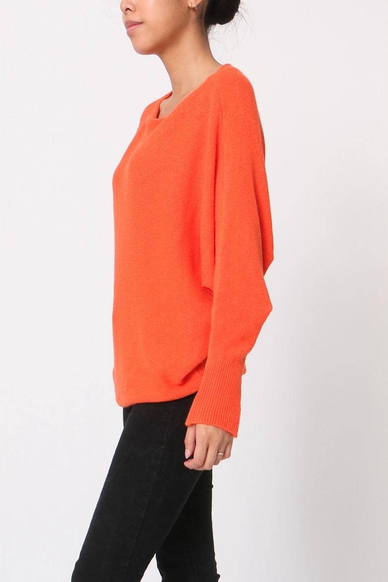 LÉA & LUC - Vendita all'ingrosso Maglione tricot - Donna - Maglione con maniche a pipistrello REF. 009945