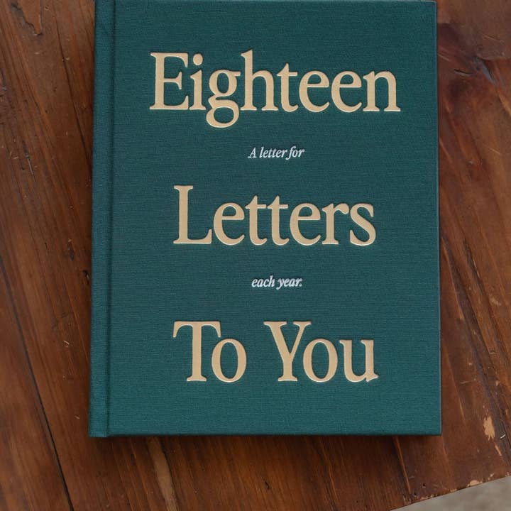 Jenessa Wait - Wholesale Journal/Diary - 18 Letters To You- A letter for each year1