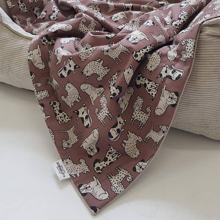 DOGS in the CITY® - Wholesale Pet duvet – Dog - Dog Blanket Wild Dogs