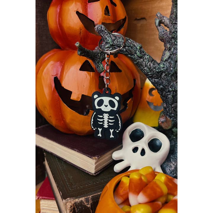 vampirefreaks - Wholesale Keychain – Unisex - Grumpy Bones Bear Keychain5