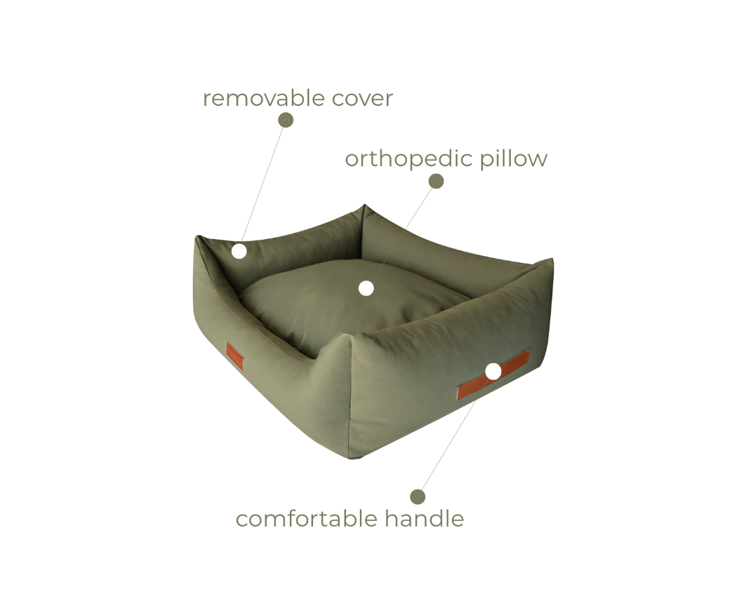 Ralph & Co - Wholesale Pet Bed - Dog - Waterproof & Memory Foam Dog Bed With Removable Covers | Henley4