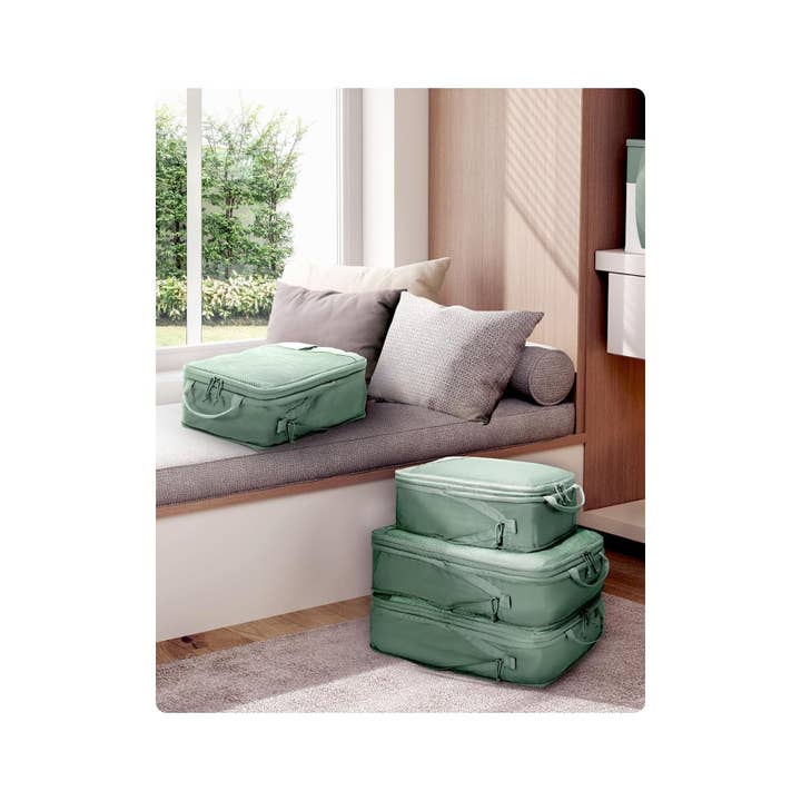 NARWEY INC - Wholesale Packing Cube - 4pcs Compression Packing Cubes, Suitcases Organiser Bag17