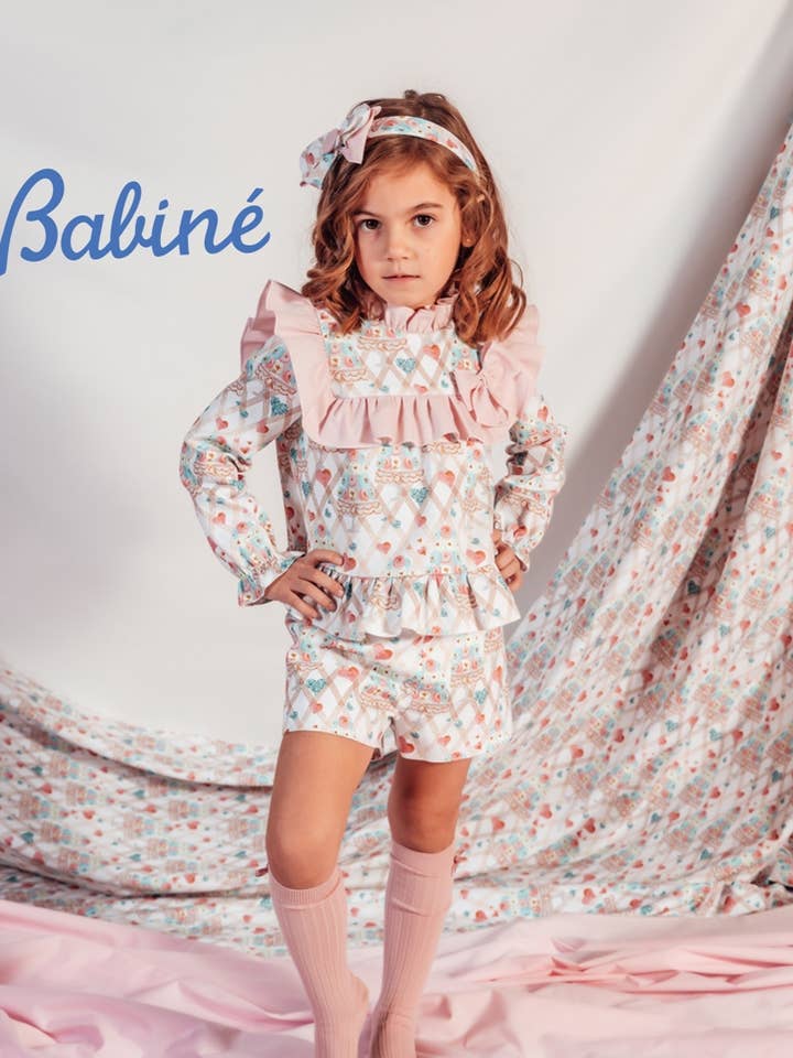 2412067-1 Printed cotton blouse for wholesale by BABINE-ROINSAL