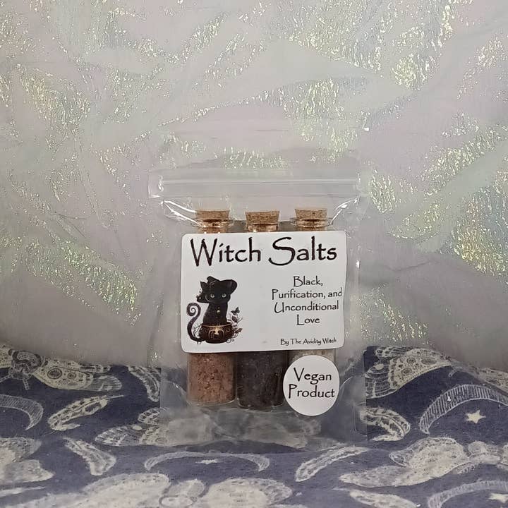 The Avidity Witch - Wholesale Meditation Supplies - Witch Salt Set