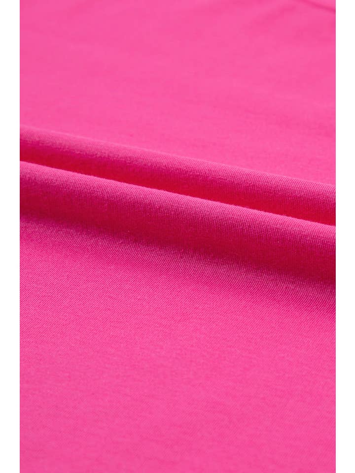 PRETTY BASH - Wholesale T-Shirt - Women's - Solid Short Sleeve Crew Neck Tee93