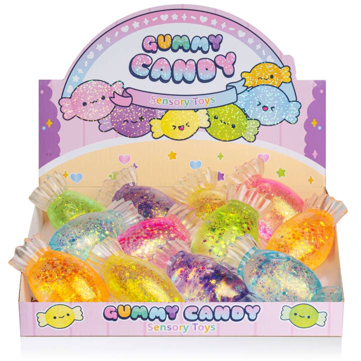 Kawaii Slime Company - Wholesale Squishy Toy - Kids & Baby - Gummy Candy Squishy Sensory Toy (12pcs/case)
