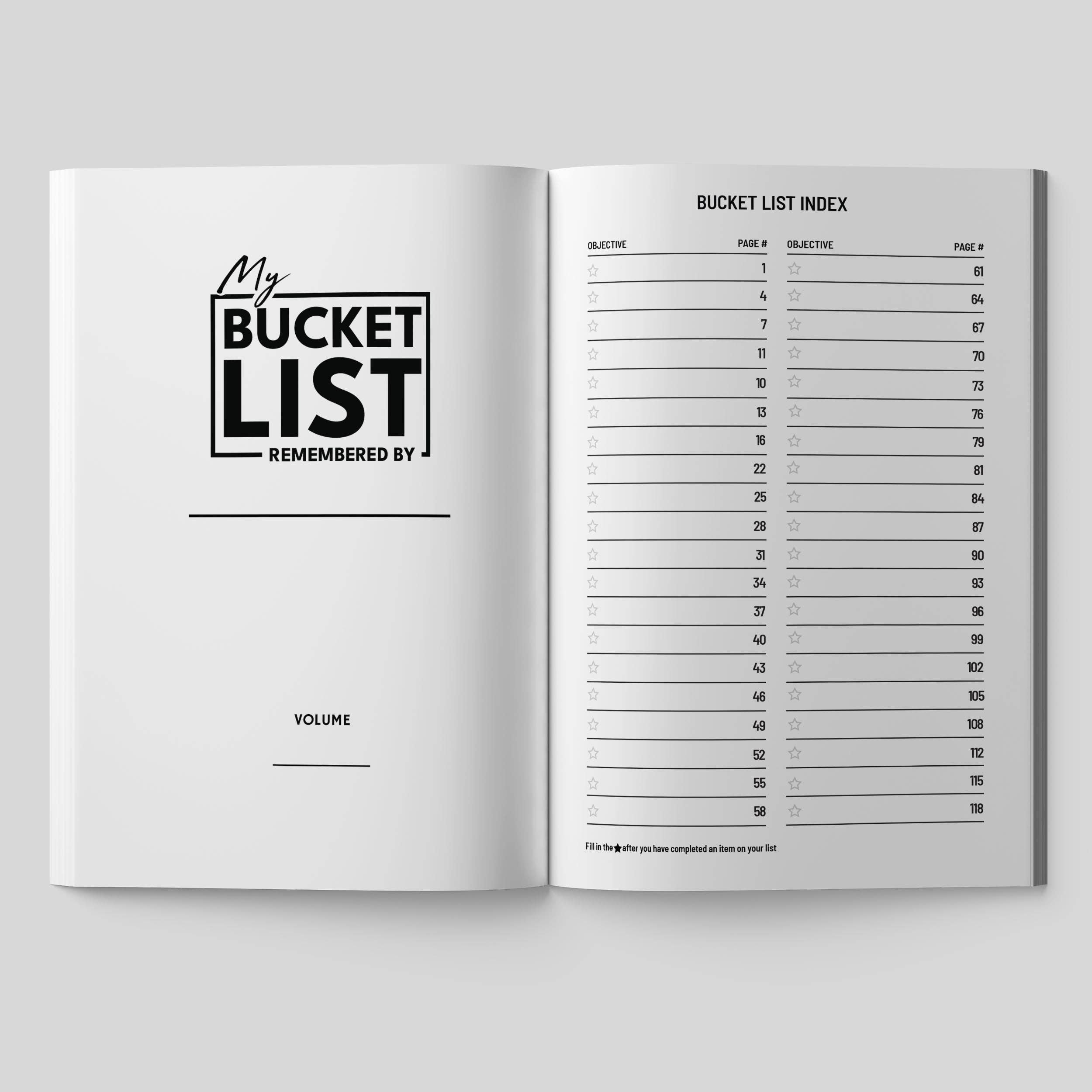 Timeside - Wholesale Journal/Diary - My Bucket List Remembered | Life Achievement Journal & Memory Keeper1