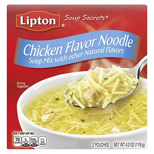 Shop The King - Wholesale Soup - Lipton Soup Lipton Chkn Ndle 2pk Single Box