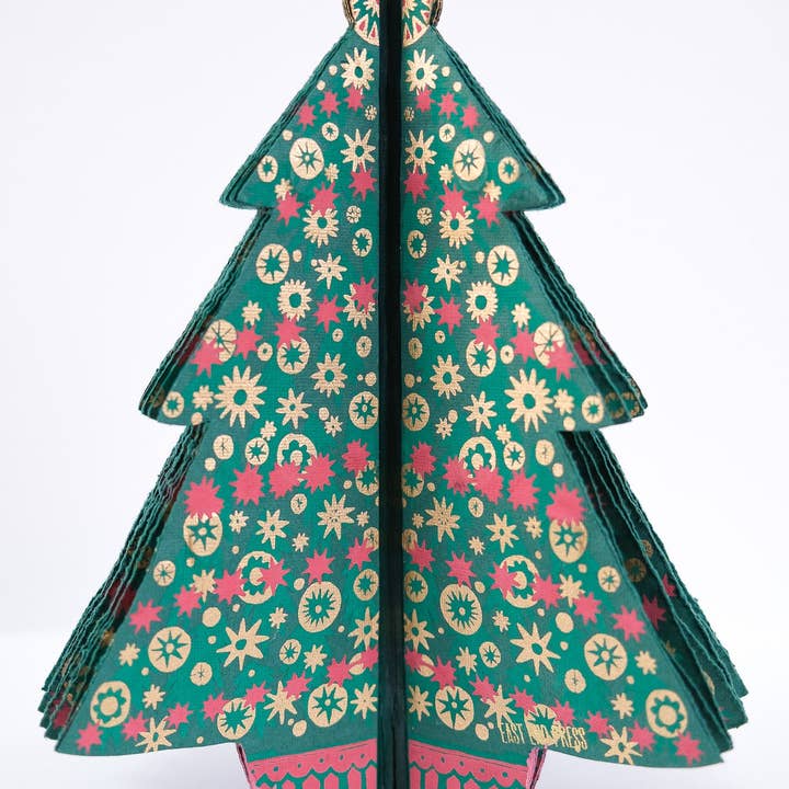 East End Press - Wholesale Christmas Decoration - Fir Tree Honeycomb30