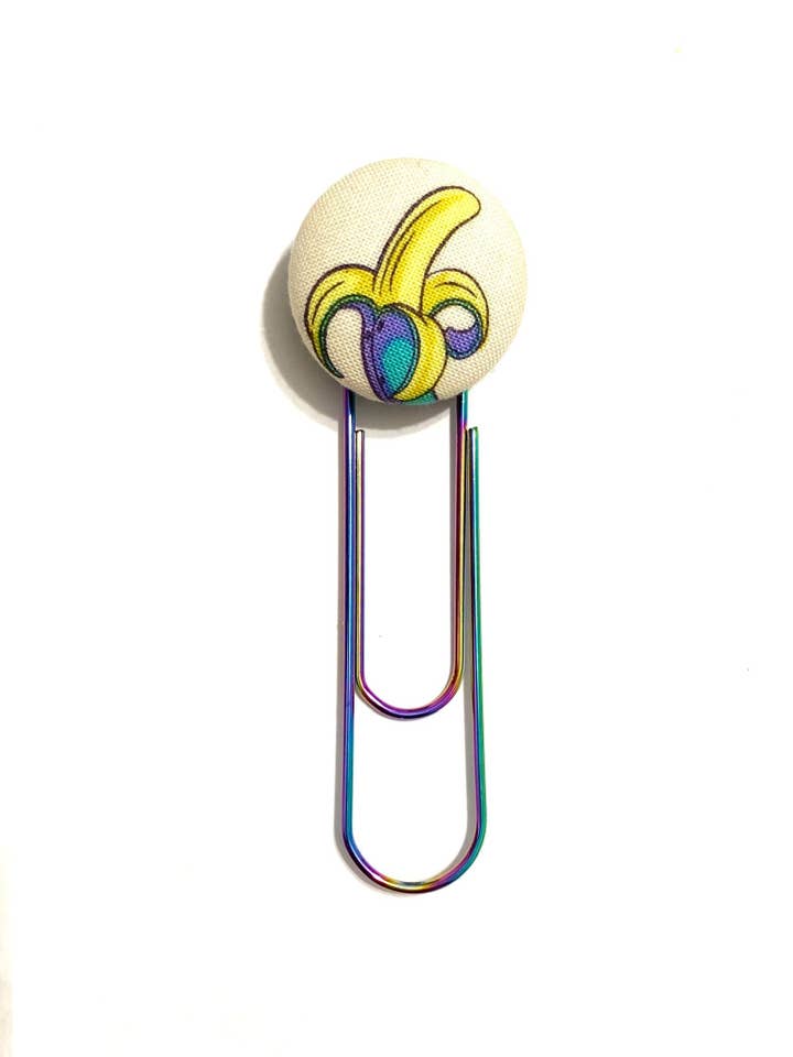 Funky Banana Bookmark for wholesale by Botón de Azúcar