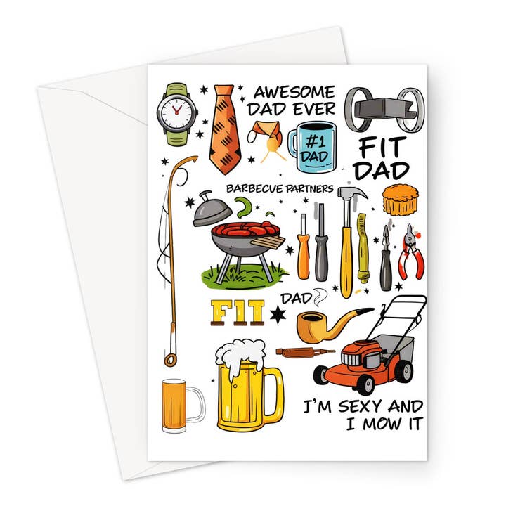 Dad Greeting Card for wholesale by D'Sare