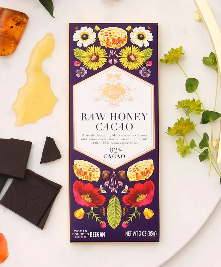 Vosges Haut-Chocolat - Wholesale Chocolate Bar - Dark Chocolate Bar w/ Raw Honey - Gourmet, Small Batch2