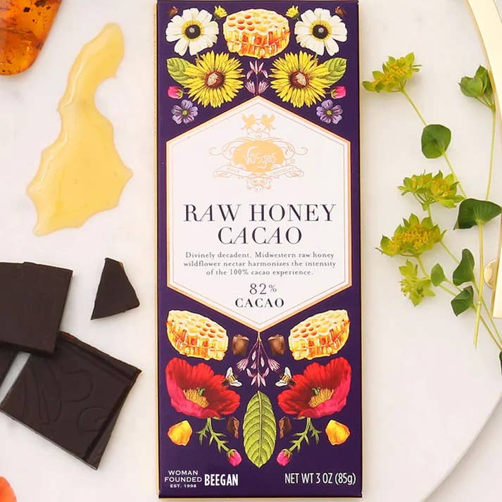 Vosges Haut-Chocolat - Wholesale Chocolate Bar - Dark Chocolate Bar w/ Raw Honey - Gourmet, Small Batch2