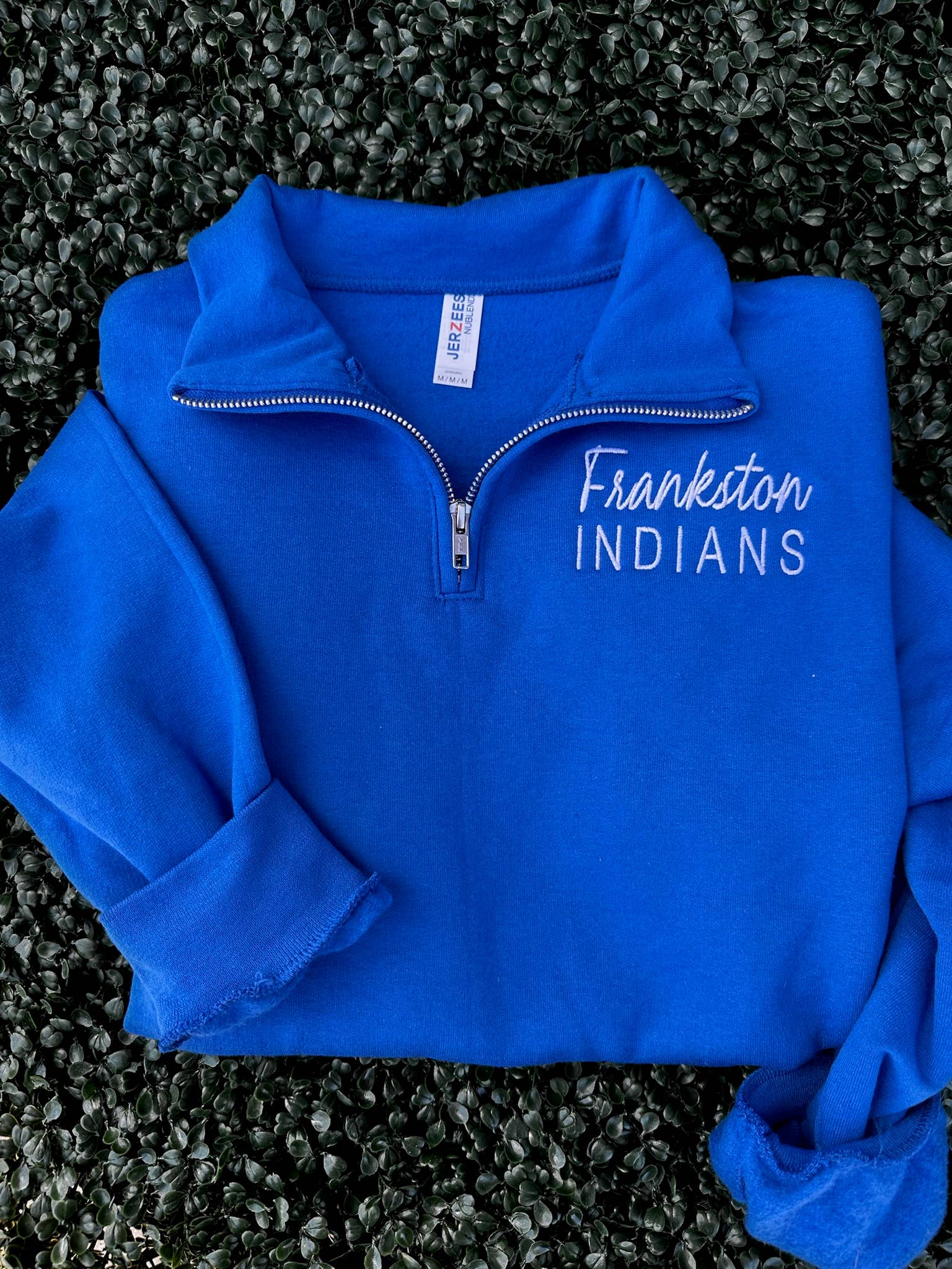 Lakely Claire Wholesale - Wholesale Sweatshirt - Dames - Aangepaste Spirit Geborduurde Jerzee Kwart Rits