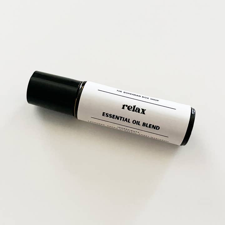 The Bohemian Box Shop - Wholesale Essential Oil Roll-On - Assorted Essential Oil Blend Roller Bottles - Choose Scent