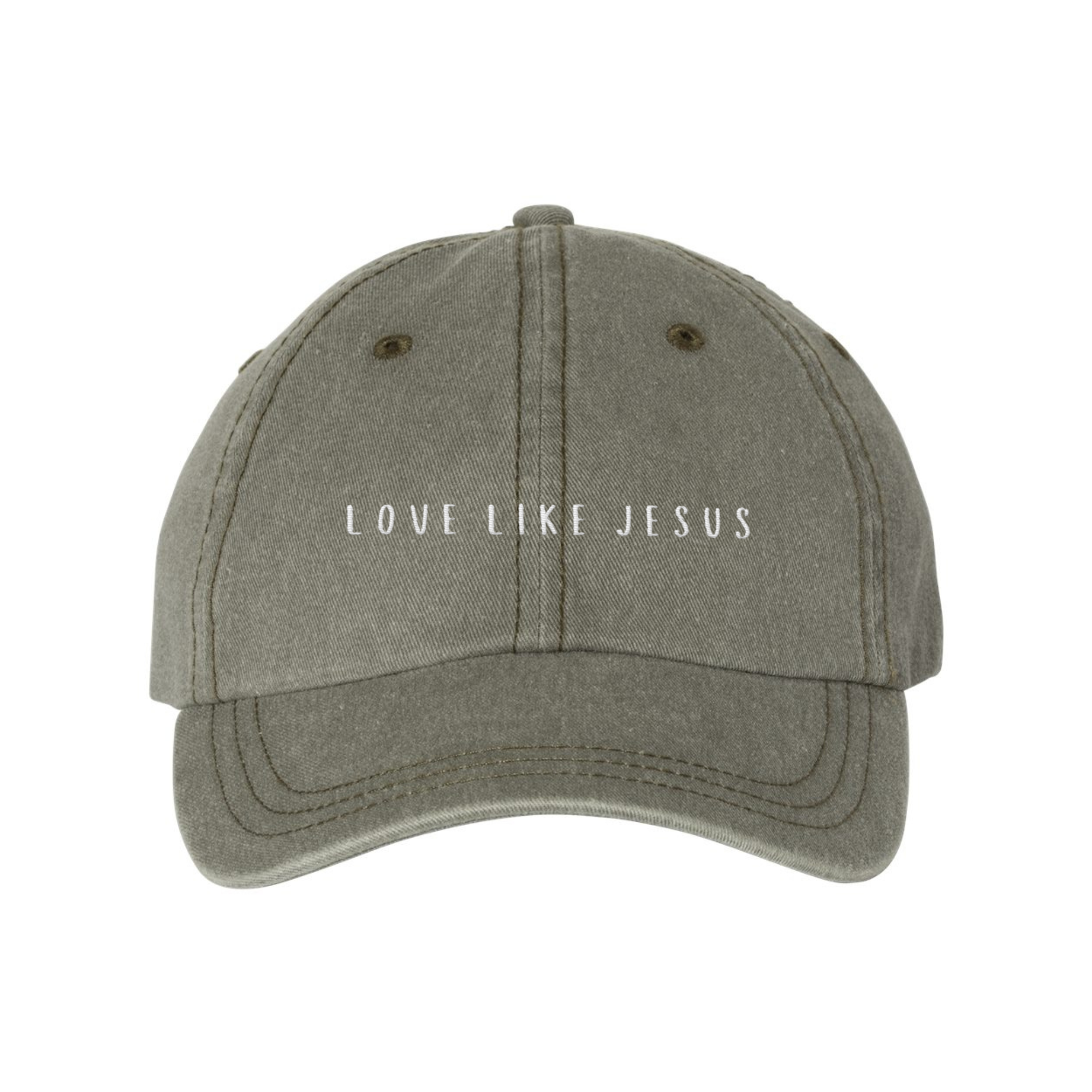 Scripted Pearl - Wholesale Baseball Cap - Women's - Love Like Jesus Embroidered Baseball Cap, Christian Ball Hat10