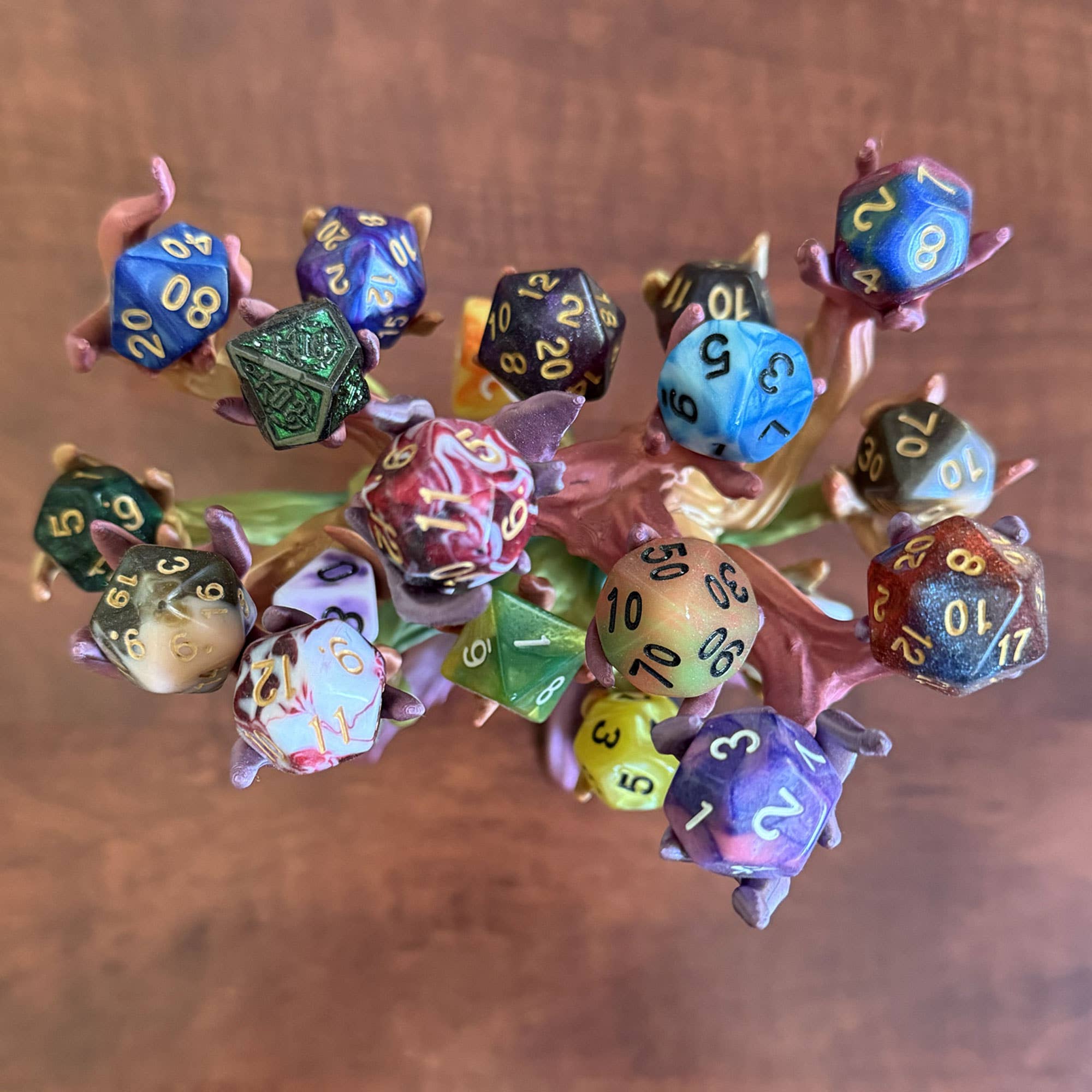 American Carver LLC - Wholesale Dice - Goddess Daphne Dice Keeper | TTRPG, D&D, Pathfinder, CoC5